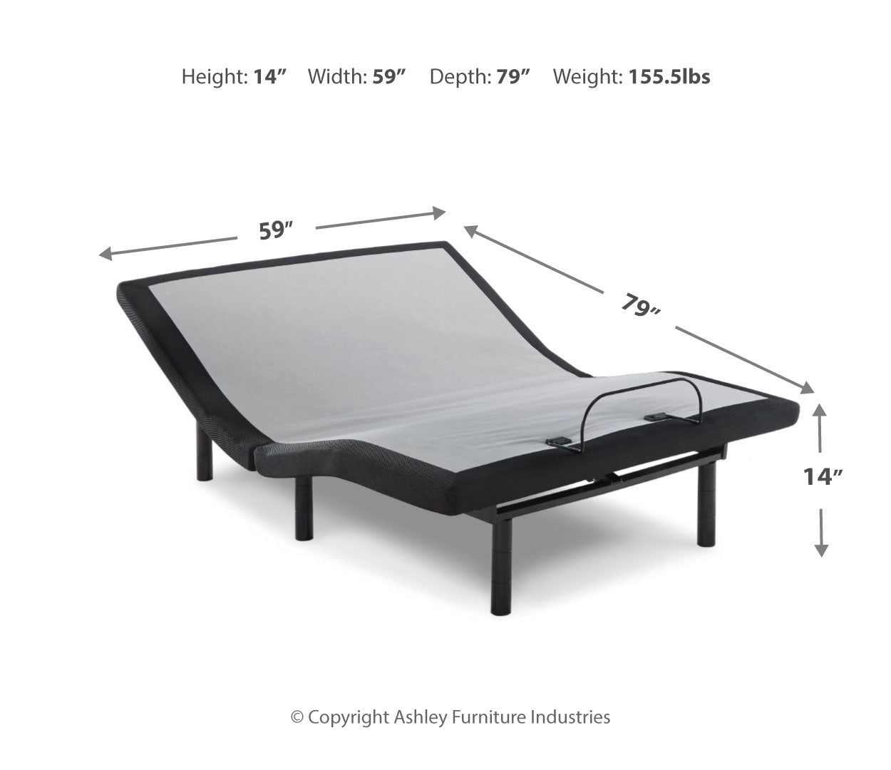 8 Inch Chime Innerspring Mattress with Adjustable Base