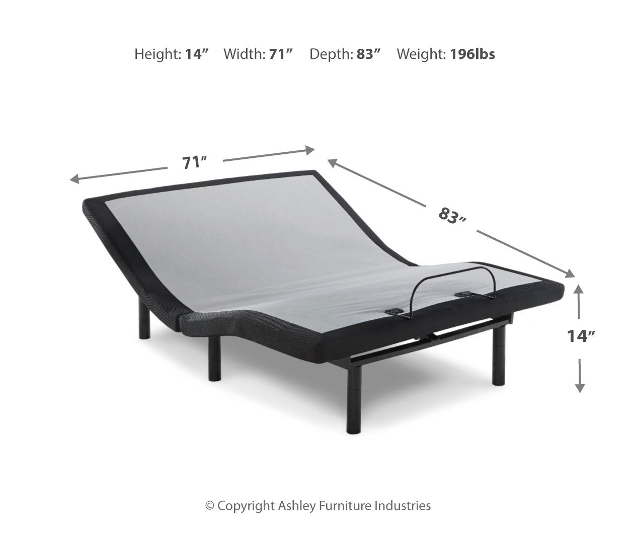 Head-Foot Model Best Adjustable Base