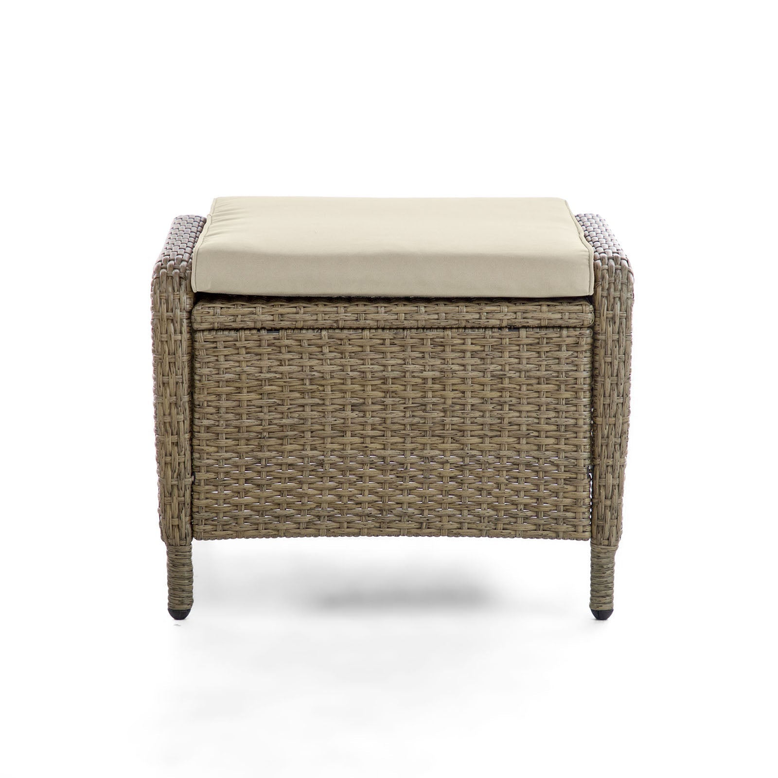 Mackay Beige/Natural Teak  4 Piece Chair