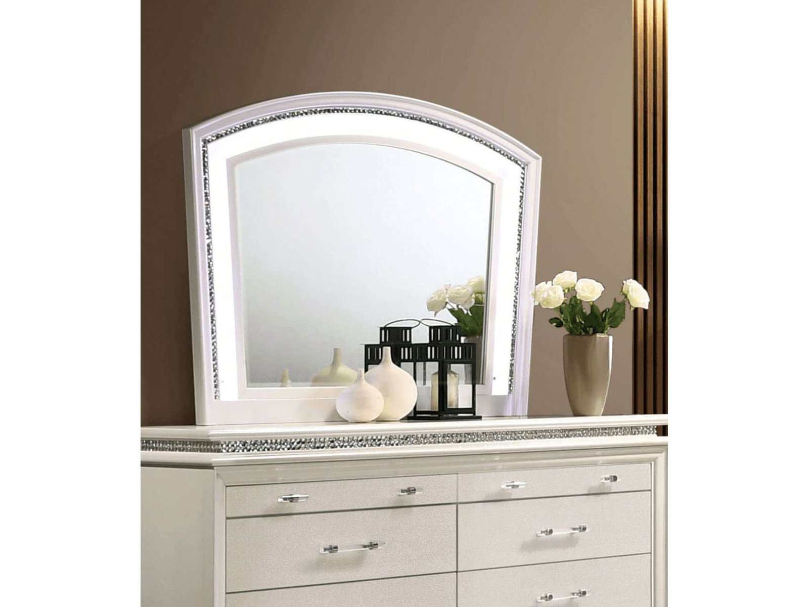 Maddie Pearl White Mirror