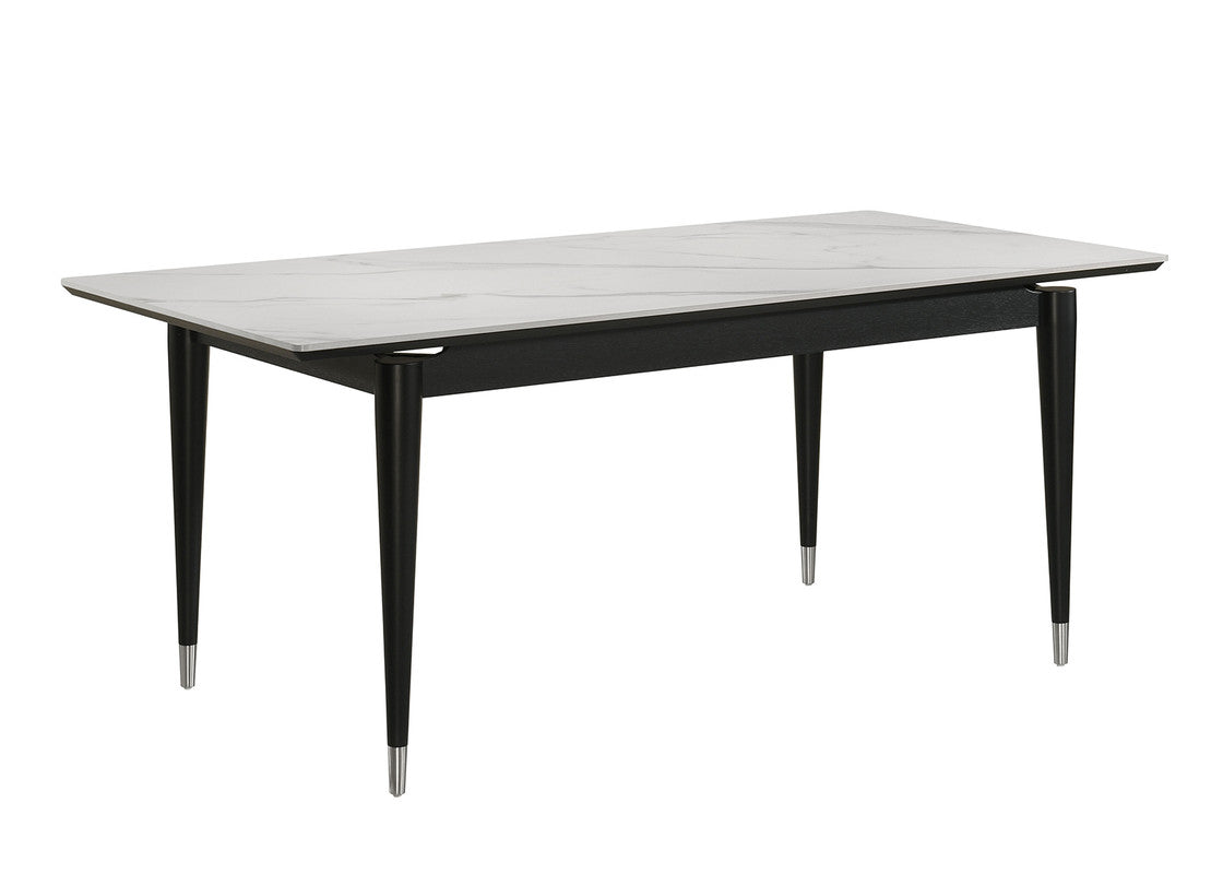 Maidstone Black/White Dining Table