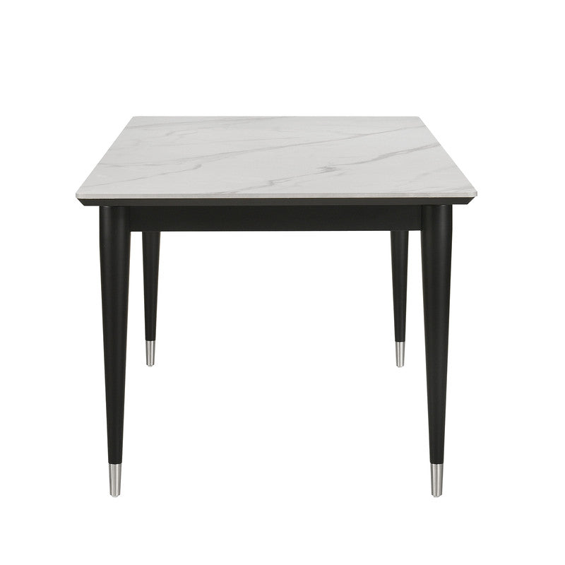 Maidstone Black/White Dining Table