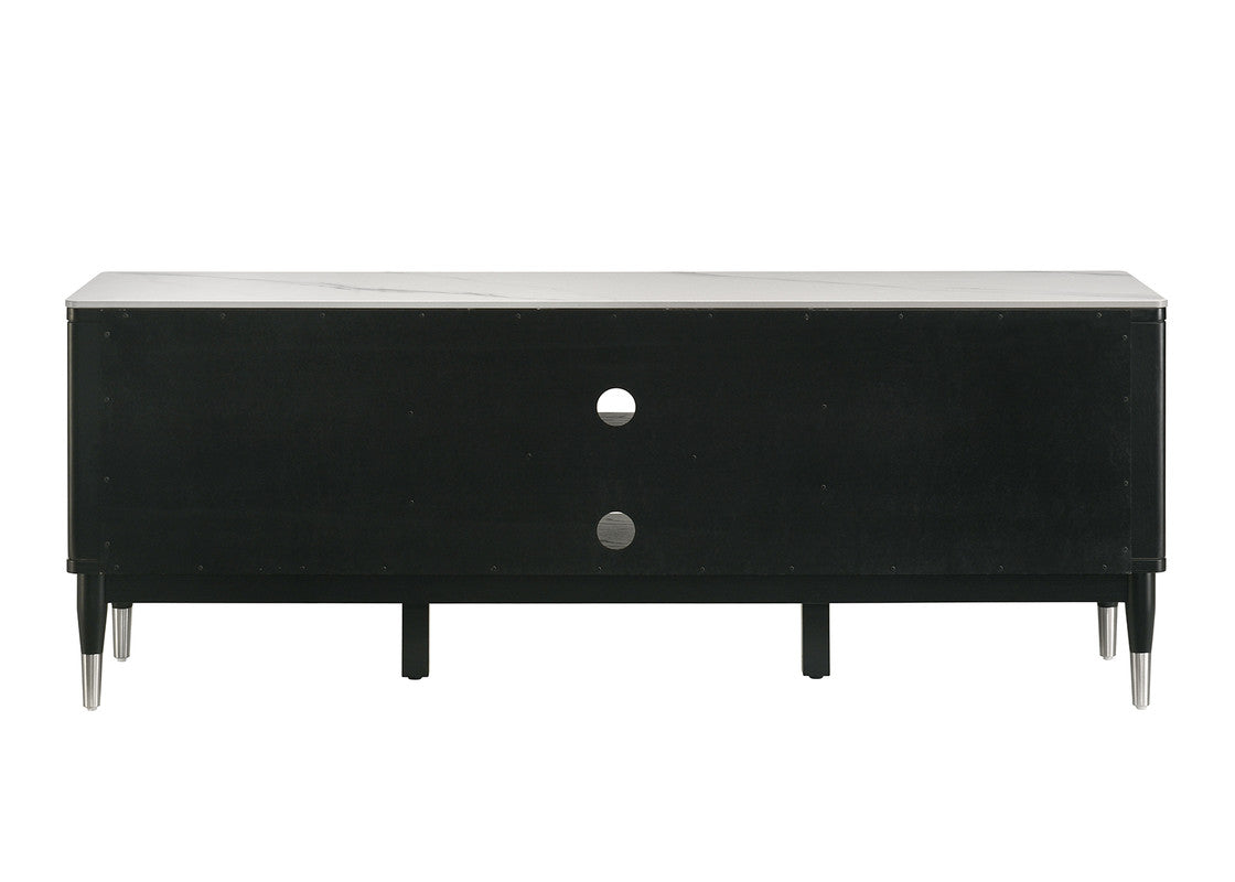Maidstone Black/White Tv Console