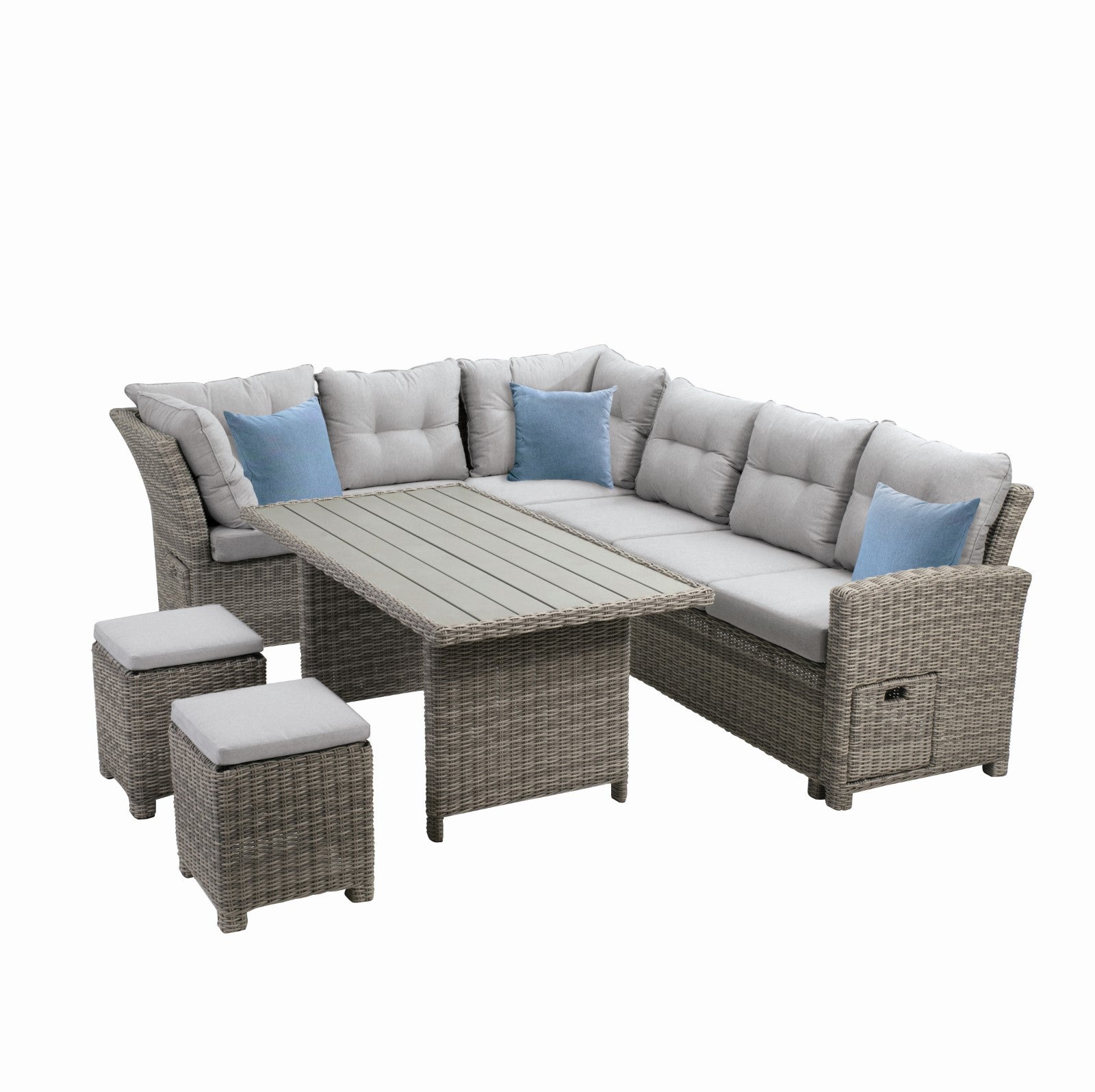 Malia Gray Dining Table