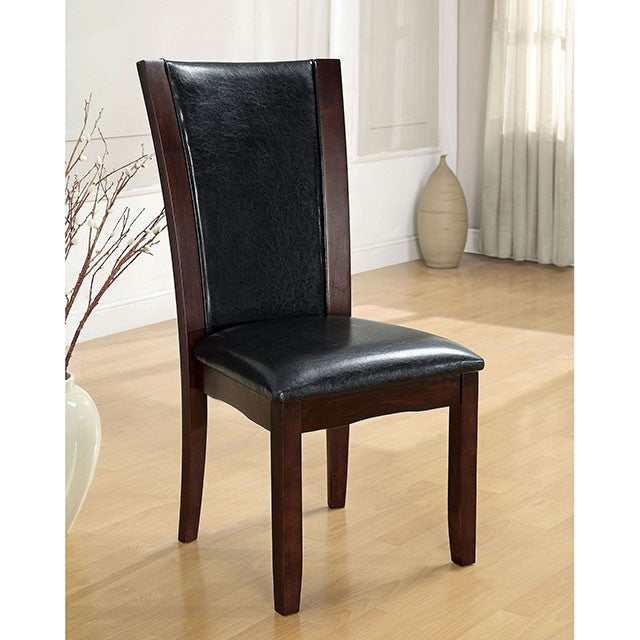 Manhattan Brown Cherry Dining Room Set / 7-Piece