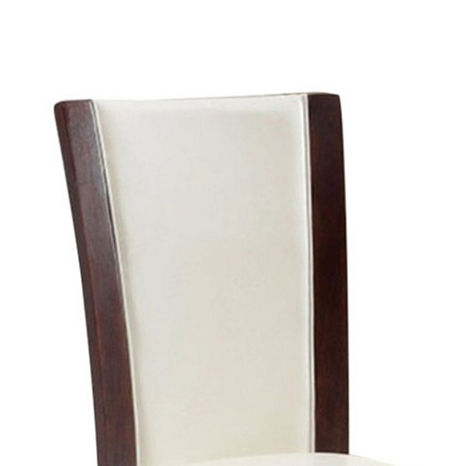 Manhattan Dark Cherry/White Side Chair (Set of 2)