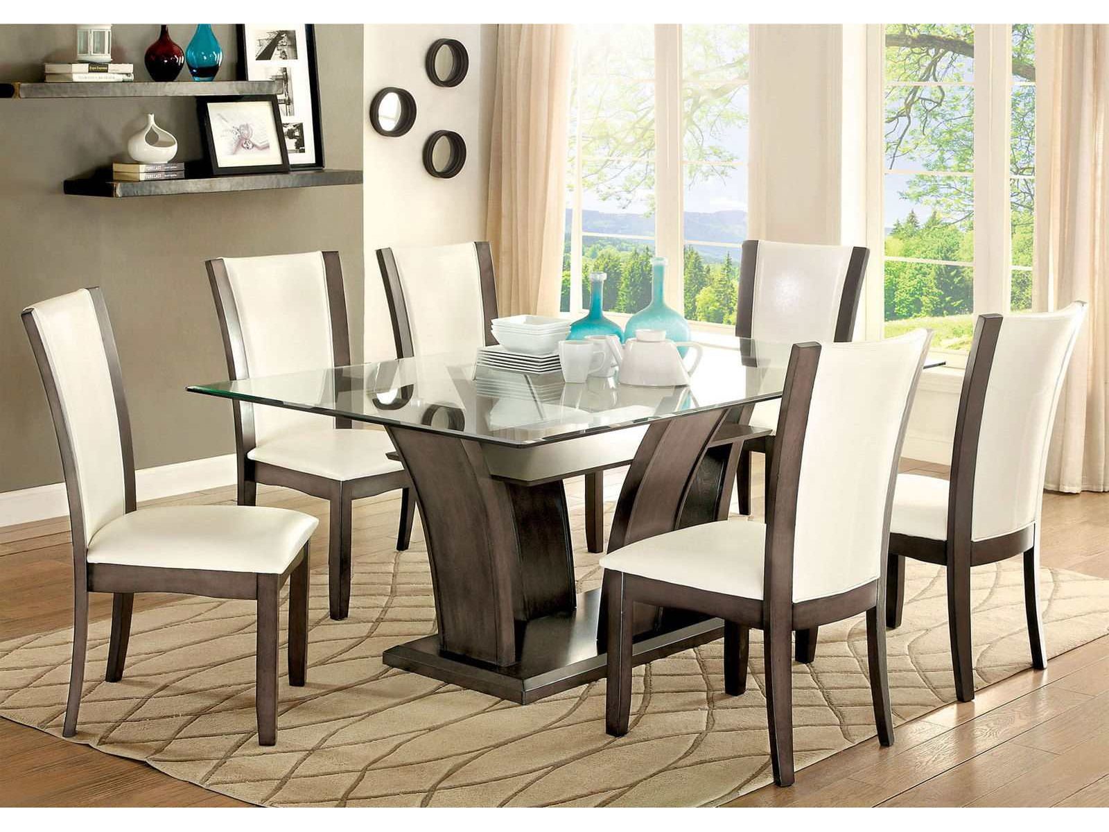 Manhattan Gray & White Dining Chair (Set of 2)