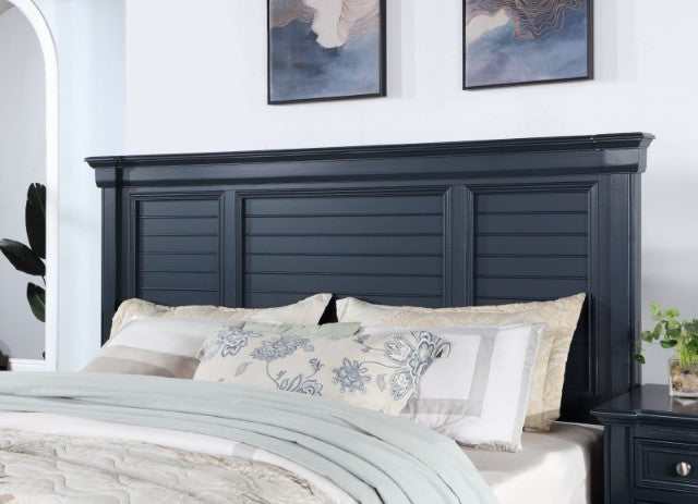 Manzanillo Slate Blue California King Bed