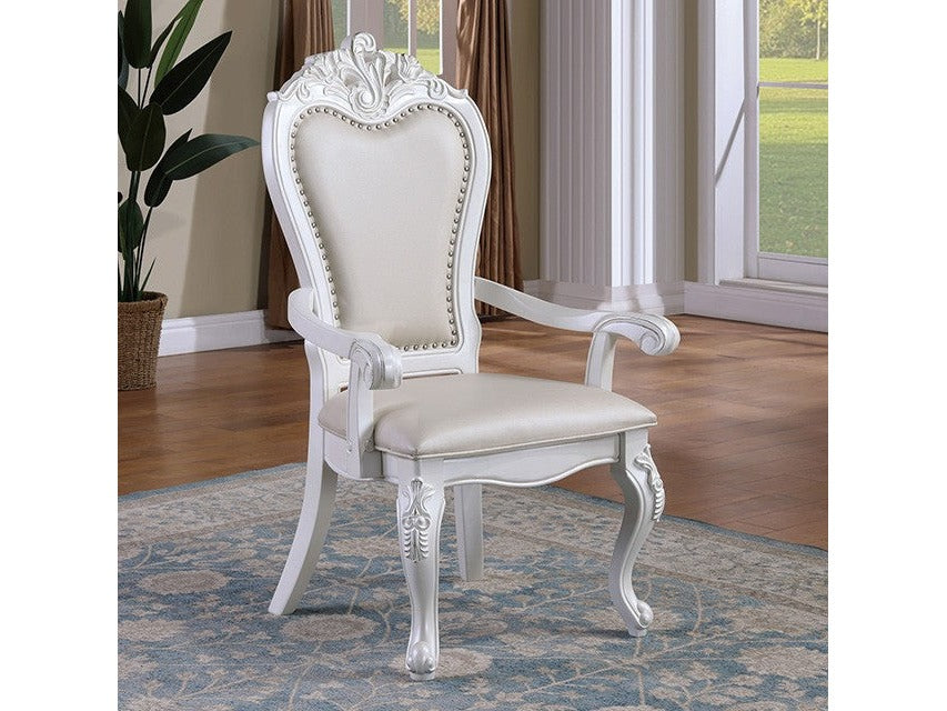 Manzanita White Arm Chair (Set of 2)