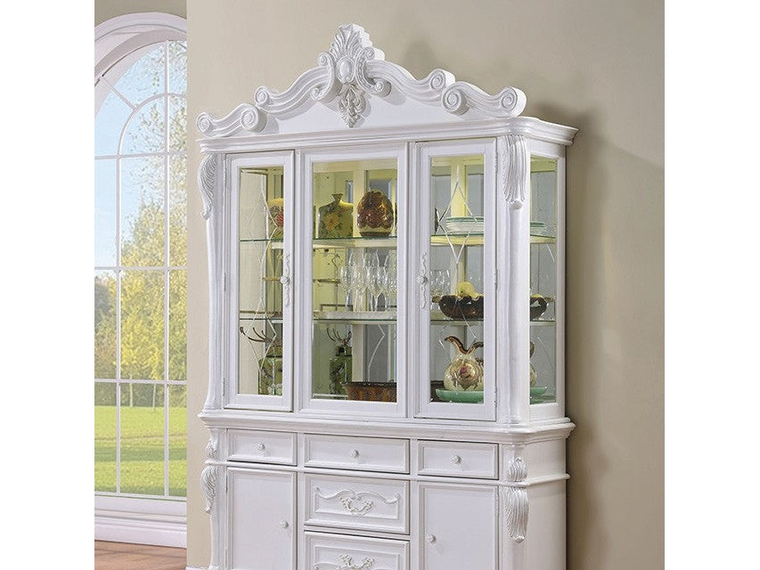 Manzanita White Hutch & Buffet