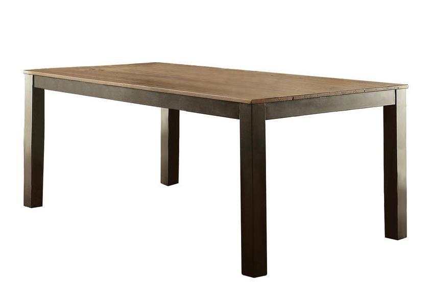 Marshall Rustic Oak Dining Room Set / 7pc