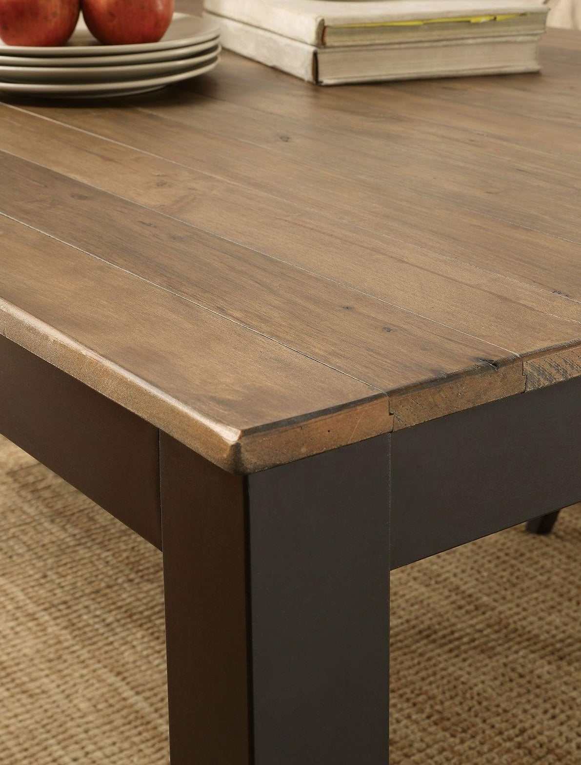 Marshall Rustic Oak Dining Room Set / 7pc