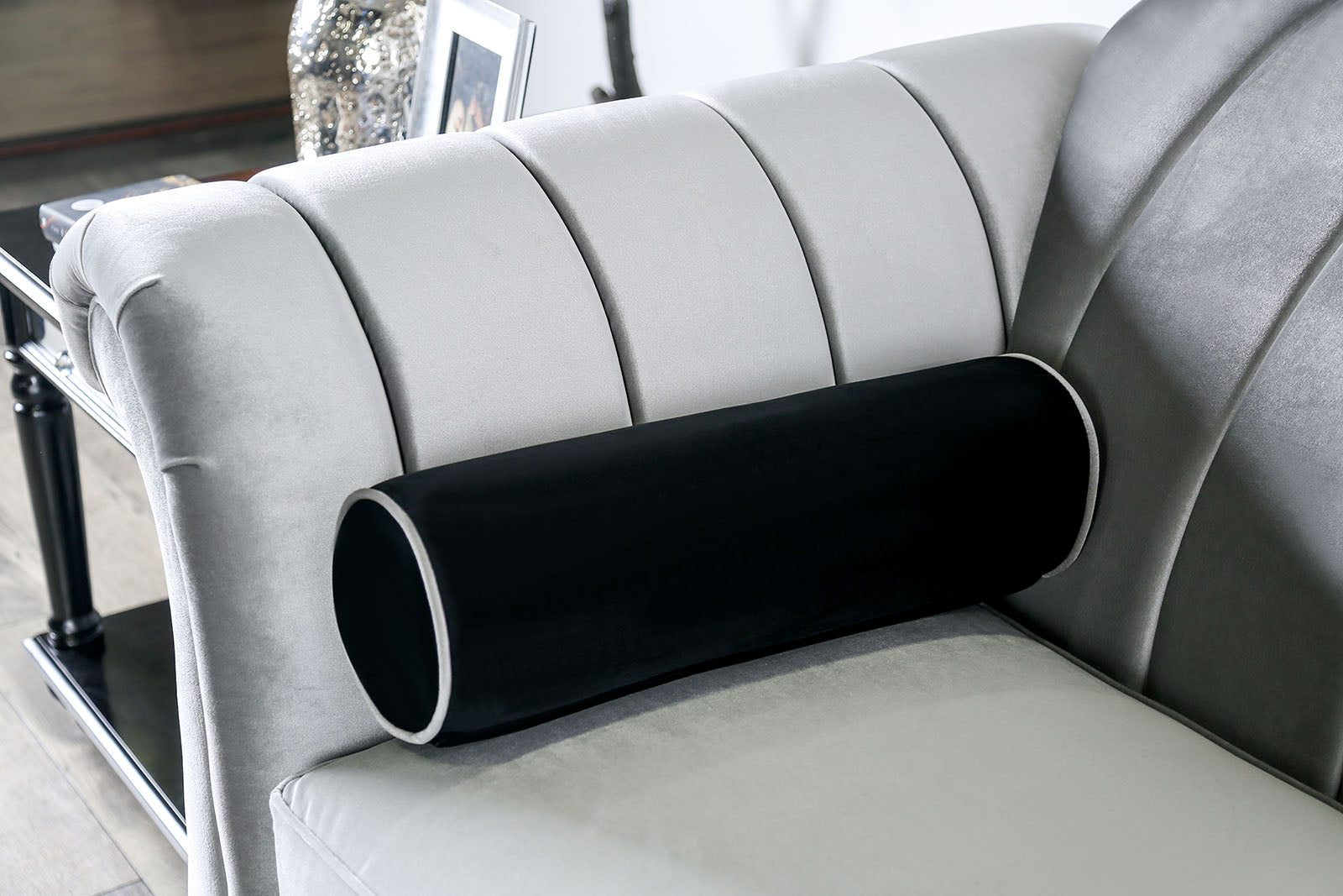 Marvin Pewter Loveseat