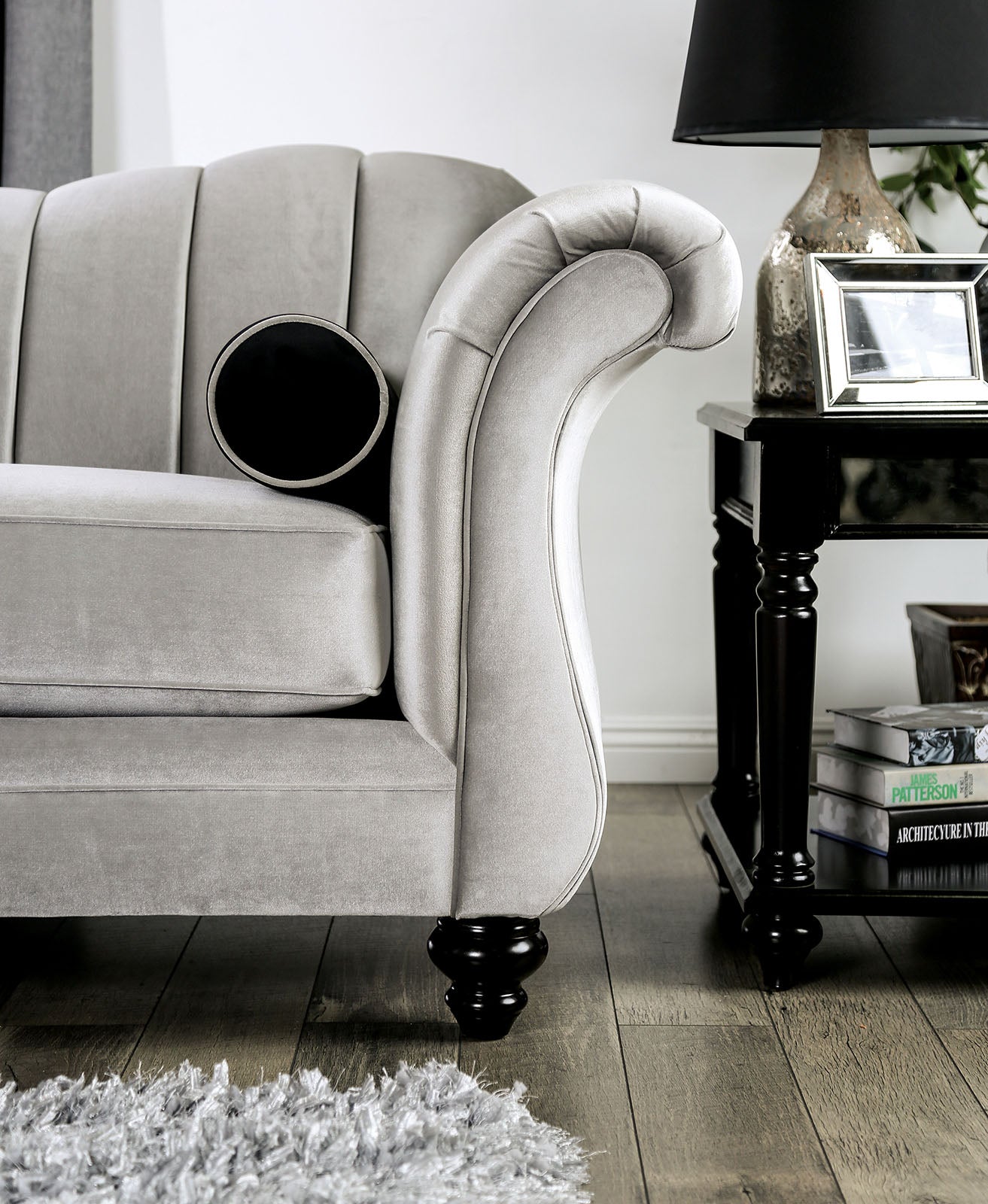 Marvin Pewter Sofa & Loveseat