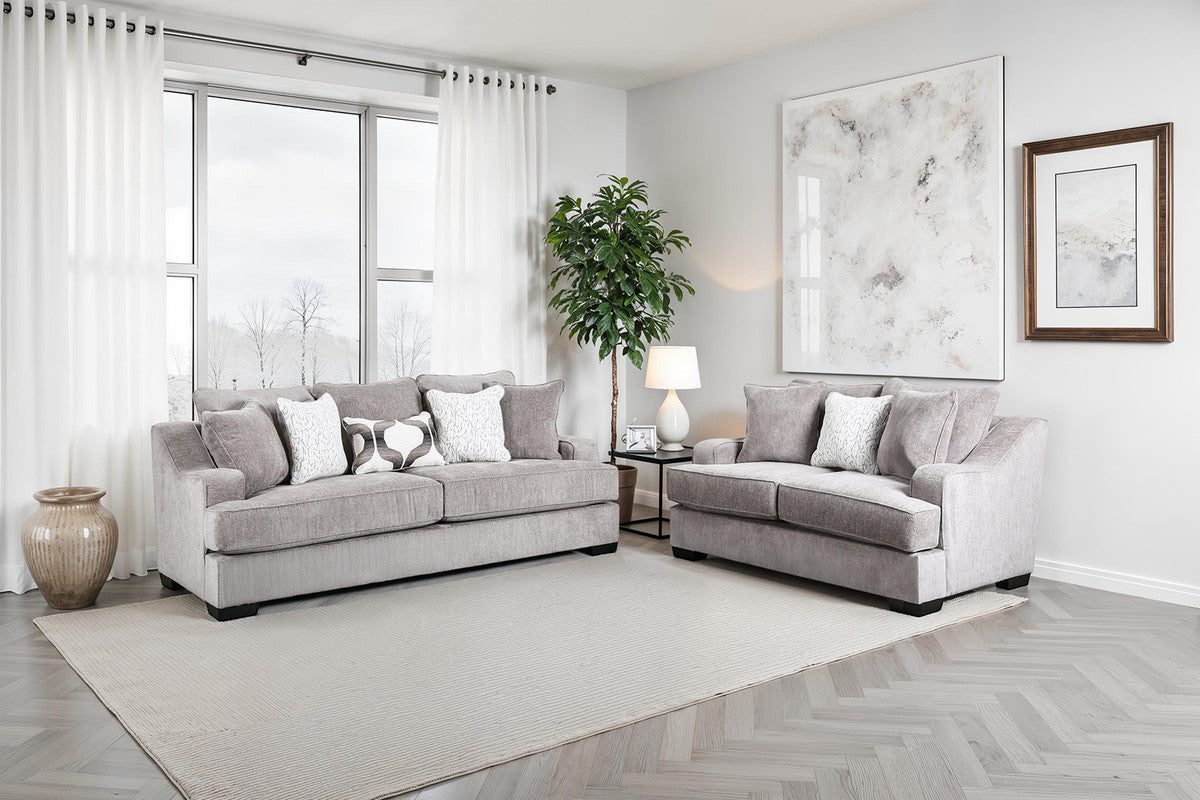 Mayfield Gray Loveseat