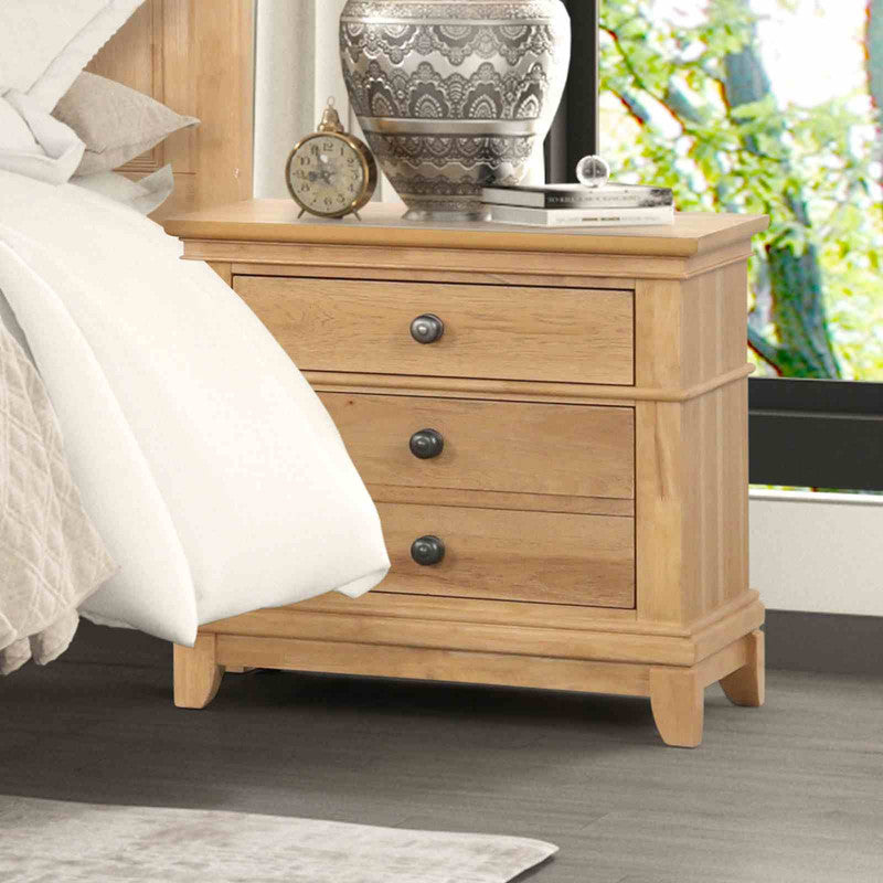 Mchenry Natural Oak 4 Pc. Twin Bedroom Set