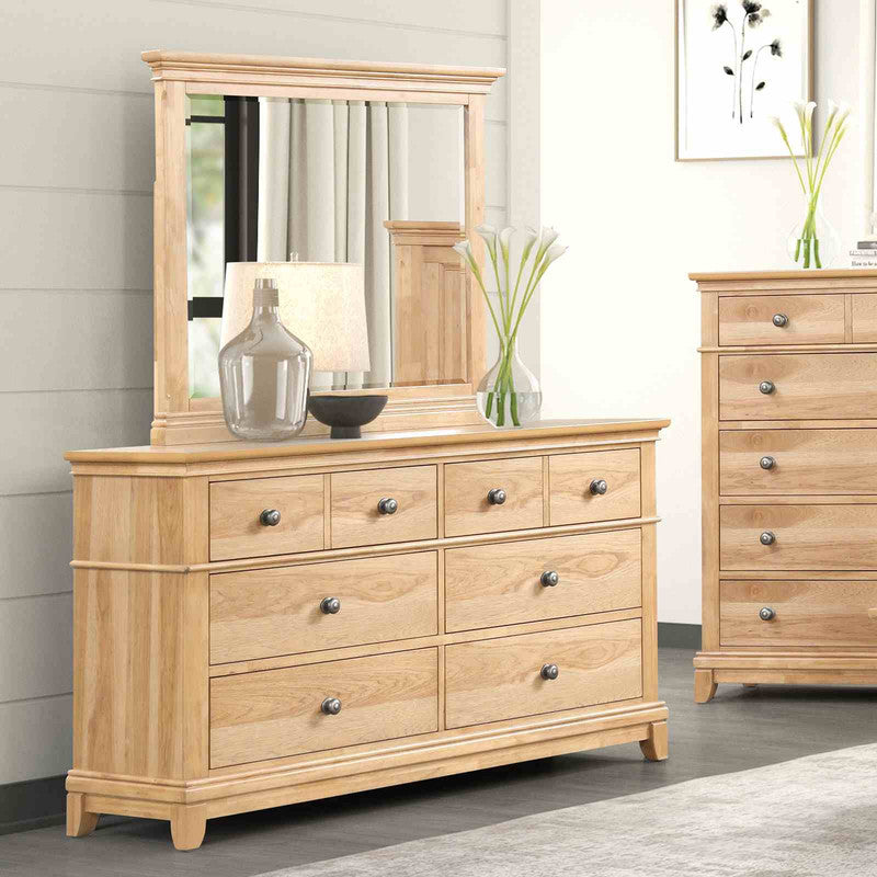 Mchenry Natural Oak 4 Pc. Twin Bedroom Set