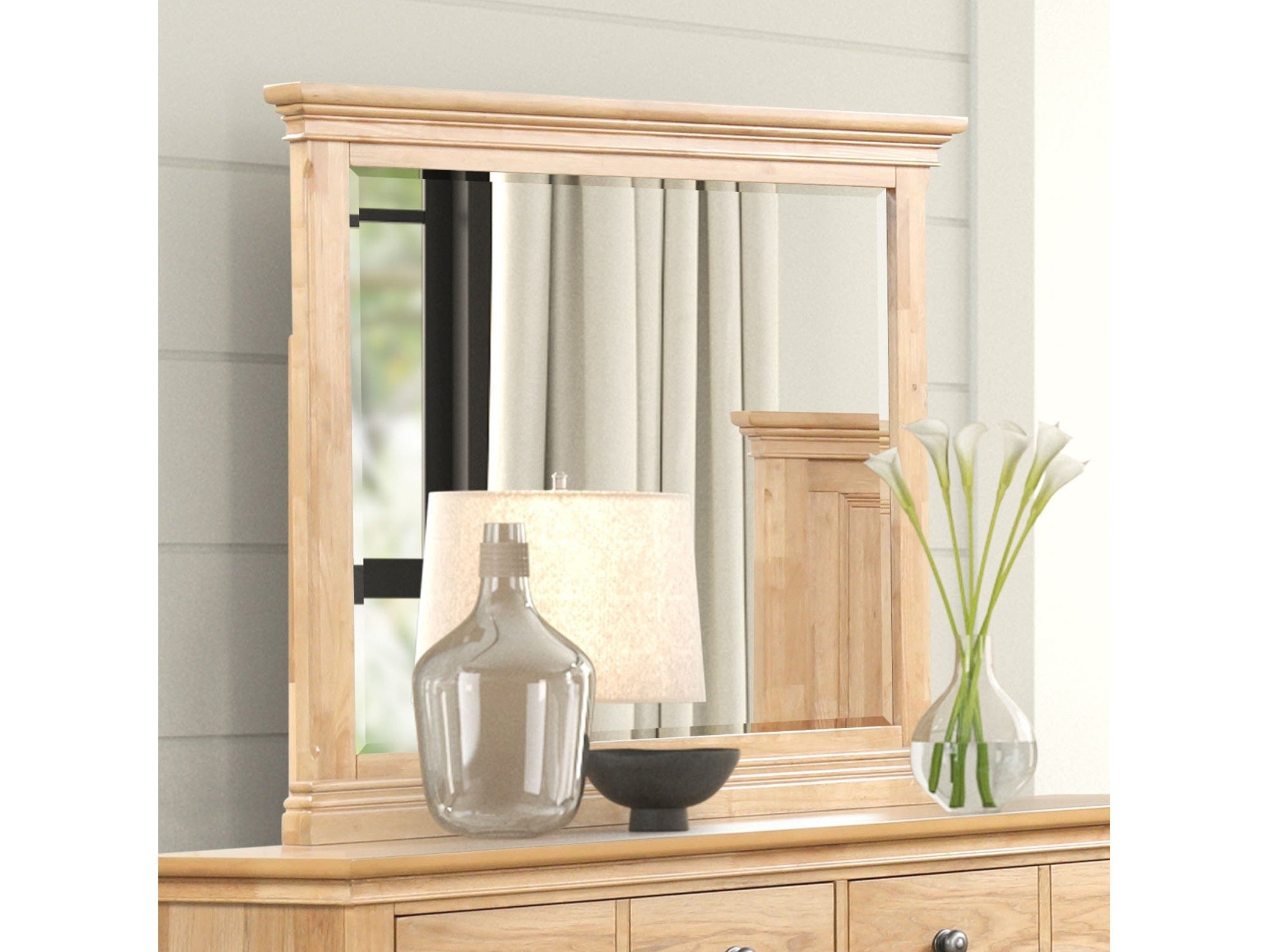 Mchenry Natural Oak Mirror