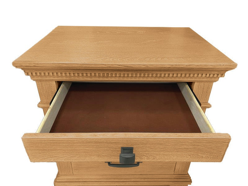Mchenry Natural Oak Nightstand