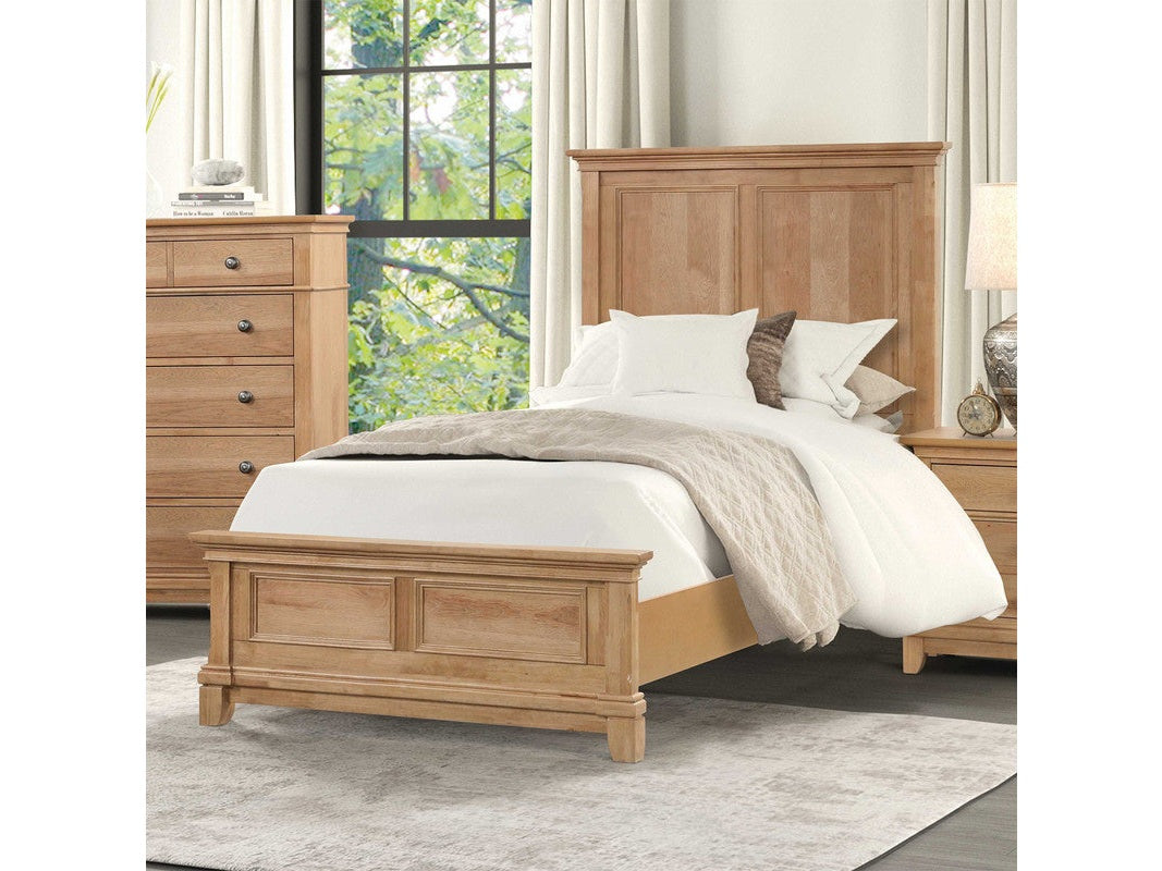 Mchenry Natural Oak Twin Bed