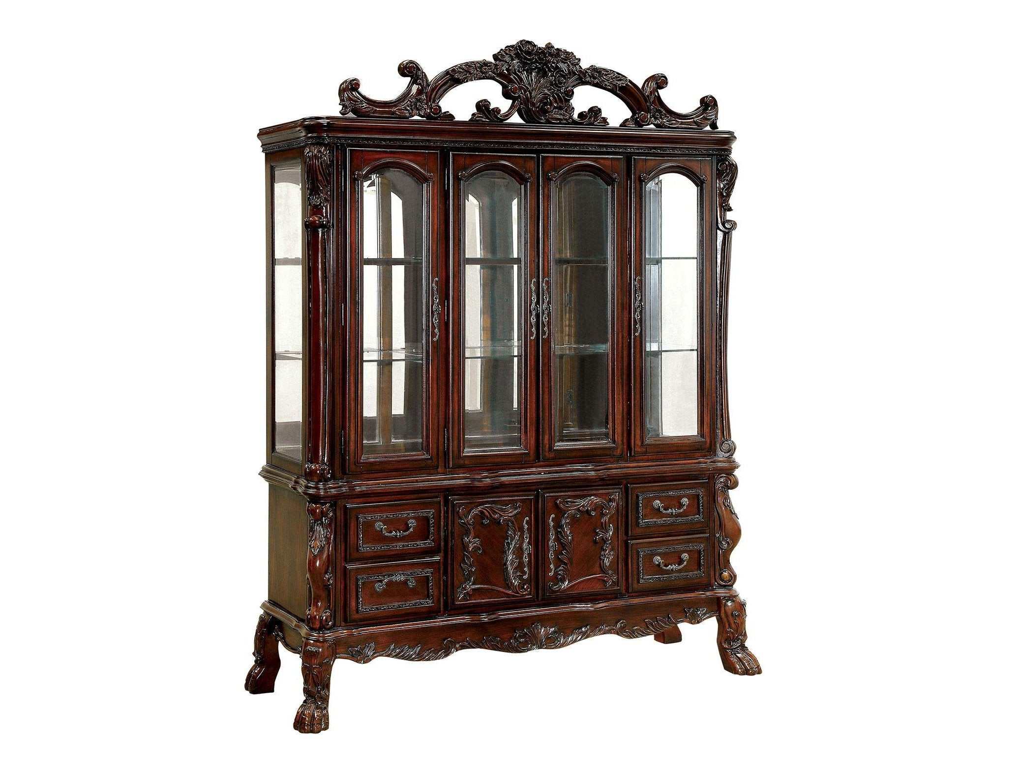 Medieve Cherry Hutch & Buffet