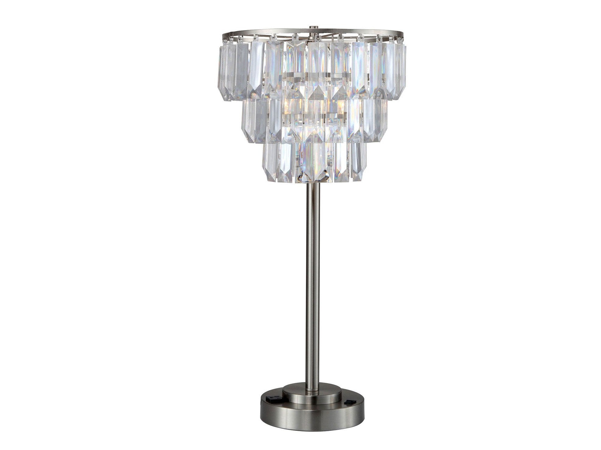 Meg Clear Table Lamp