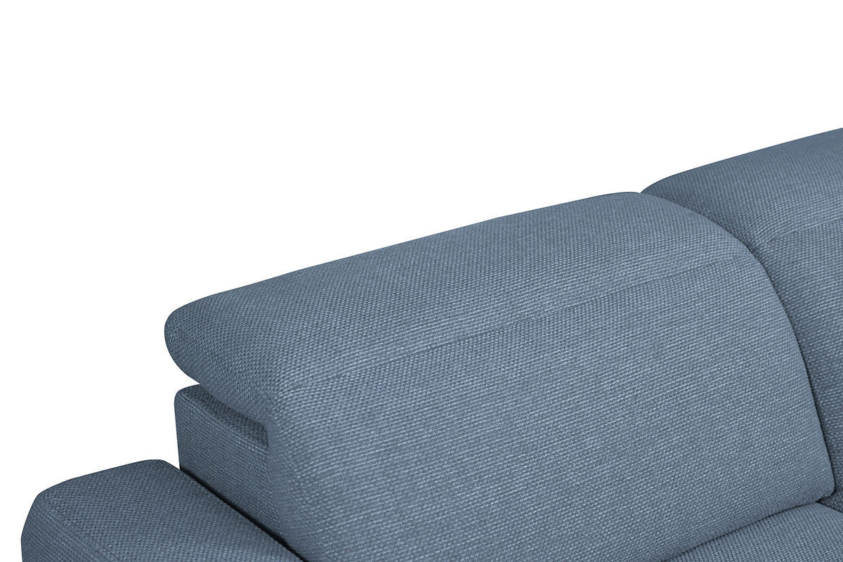 Melancton Blue Power Sectional