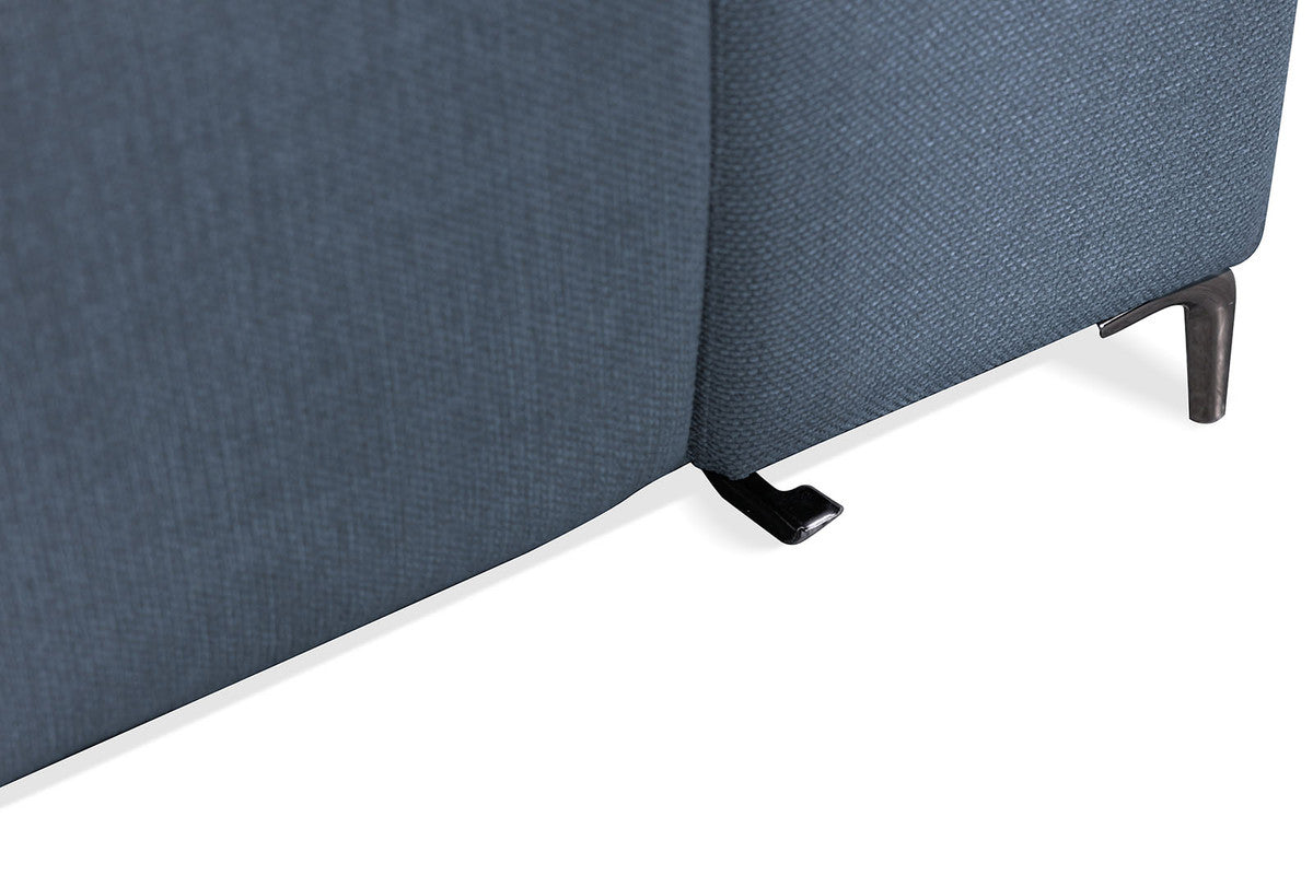 Melancton Blue Power Sectional