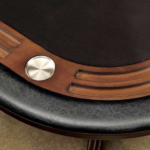 Melina Brown Cherry Game Table