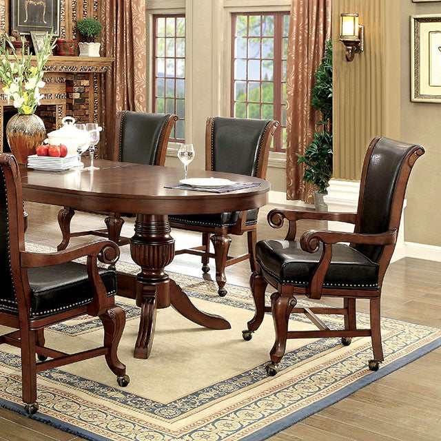 Melina Brown Cherry Game Table