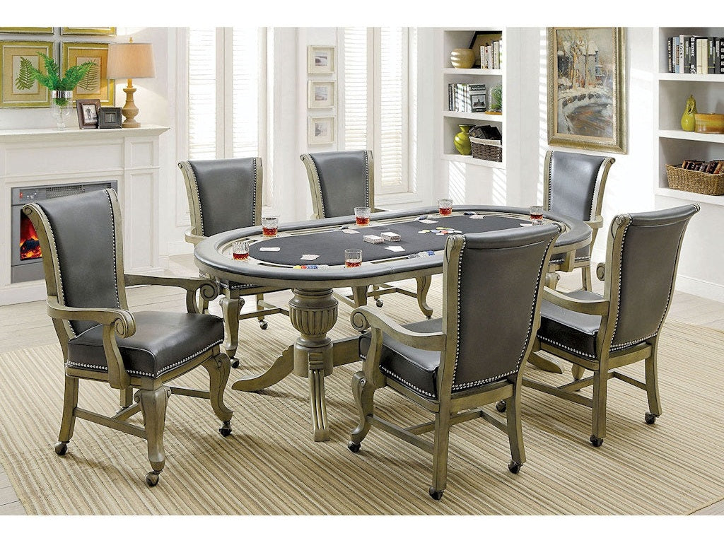 Melina Gray 7 Pc. Dining Set