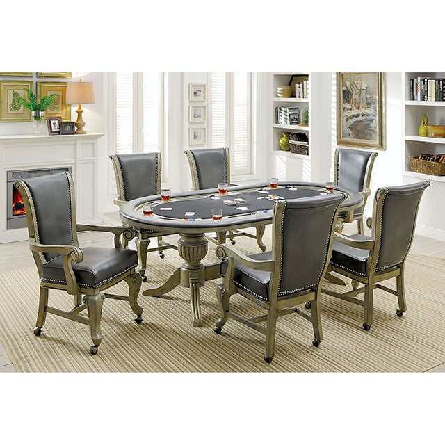 Melina Gray Arm Chair