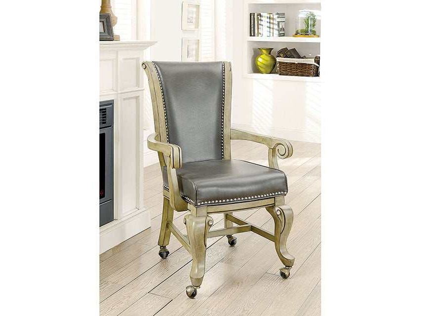 Melina Gray Arm Chair