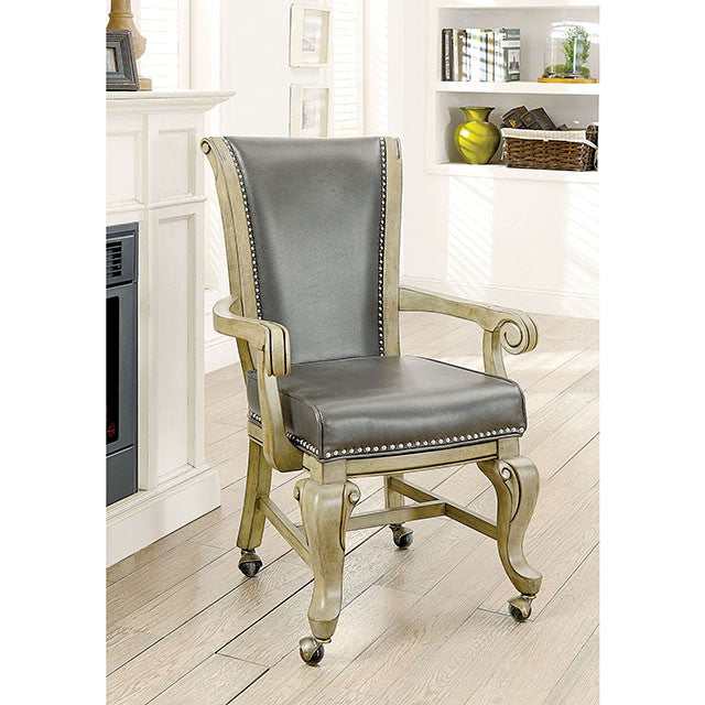 Melina Gray Arm Chair