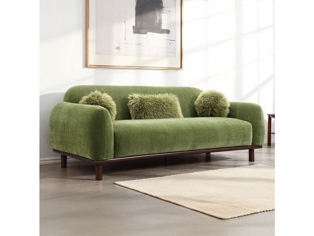 Mellone Olive Green Sofa