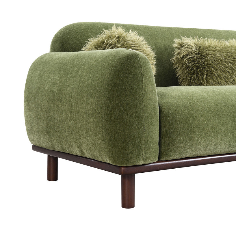 Mellone Olive Green Sofa