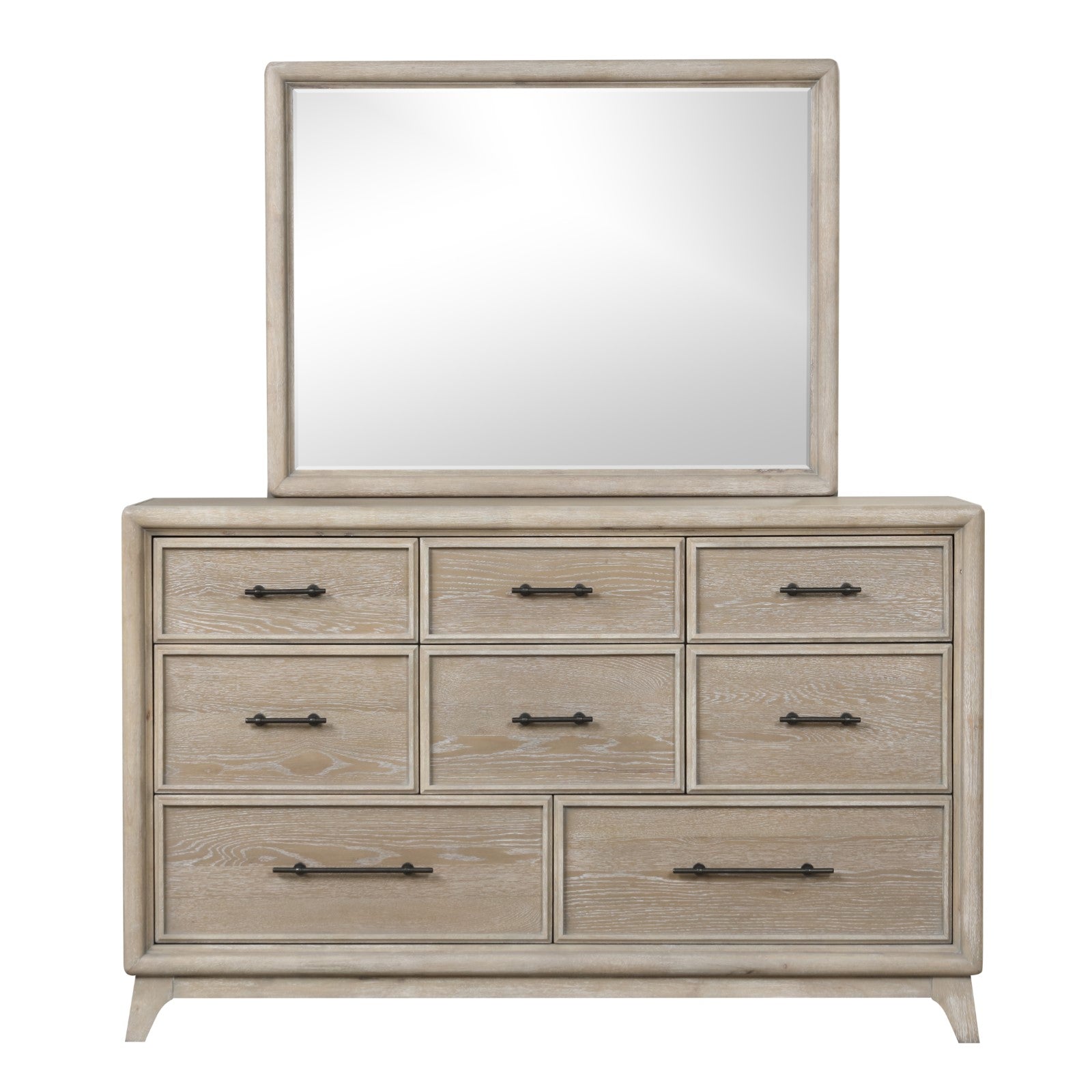 Midhurst Oak Queen 4 Piece Bedroom Set