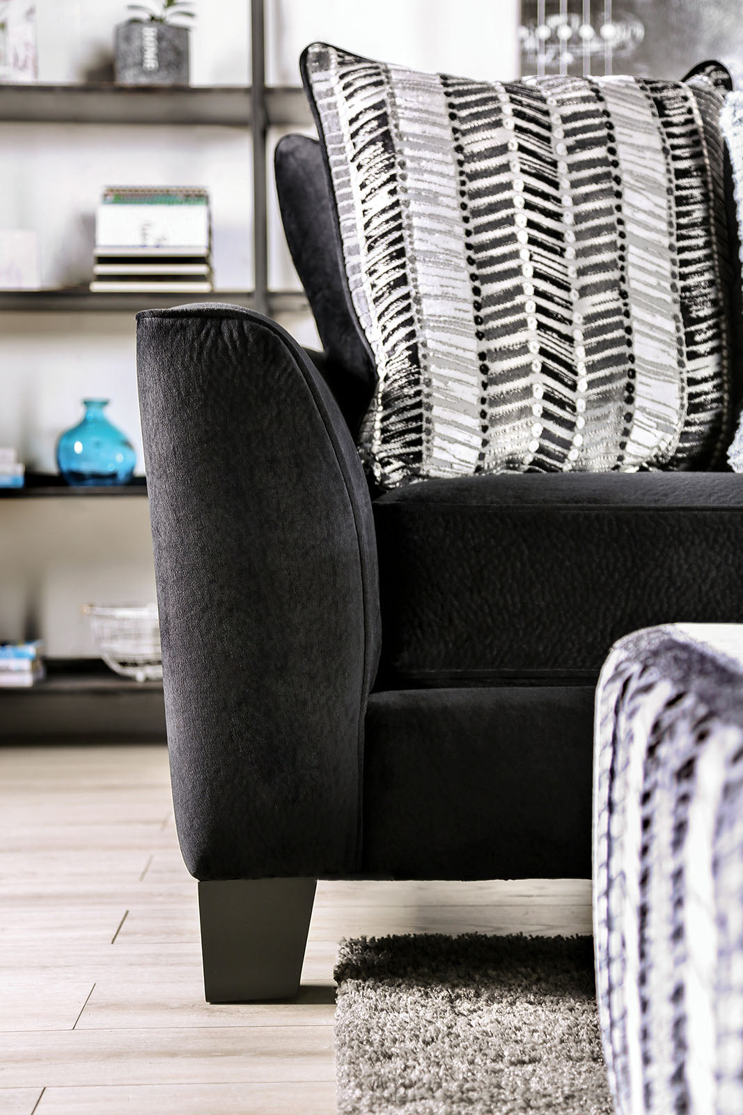 Modbury Black Sectional