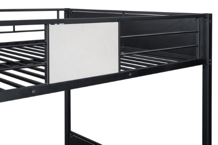 Molton Black Full/Full Bunk Bed