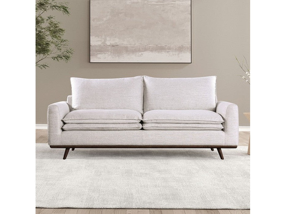Monthey Dark Brown/Light Gray Sofa