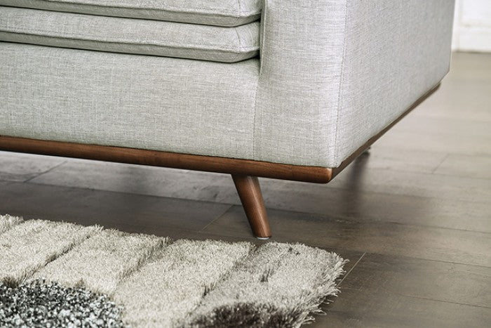 Monthey Dark Brown/Light Gray Sofa