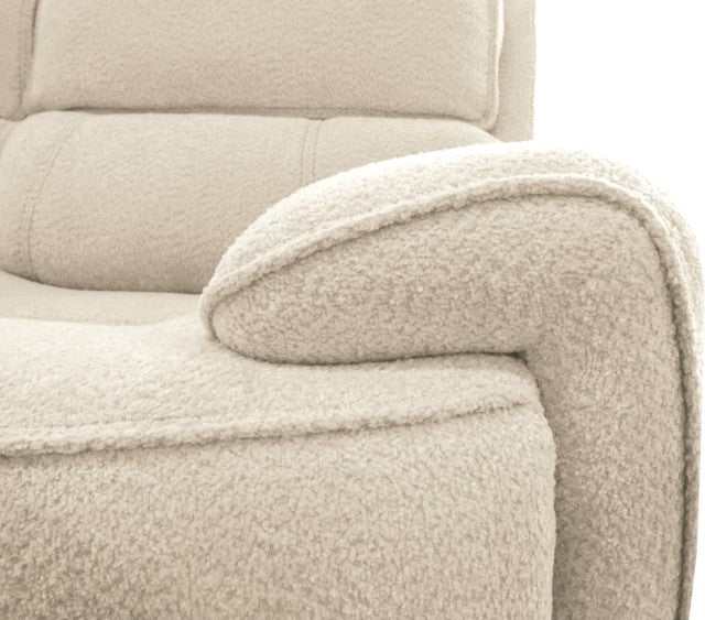 Morcote Beige Power Loveseat