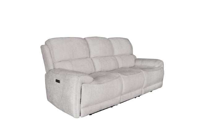 Morcote Light Gray Power Reclining Sofa
