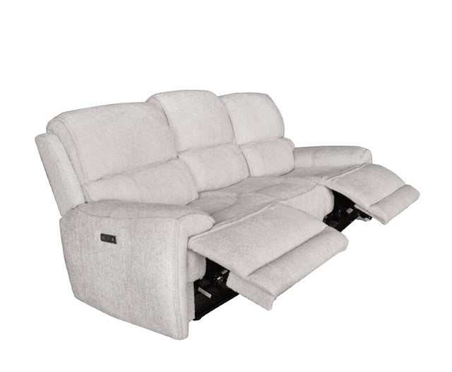 Morcote Light Gray Power Reclining Sofa