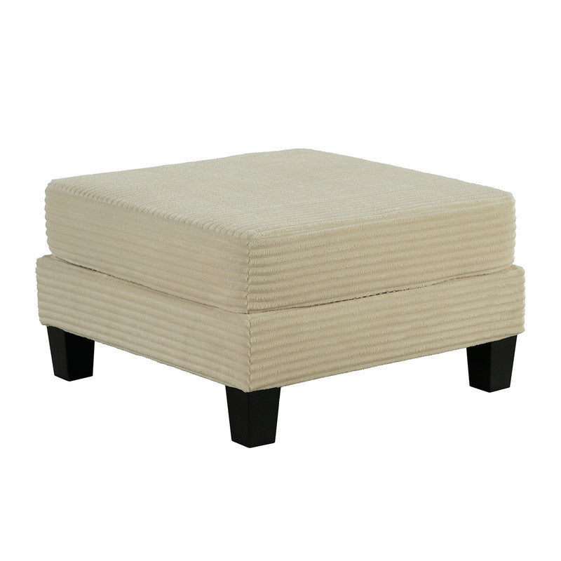 Moretaine Beige Storage Ottomen