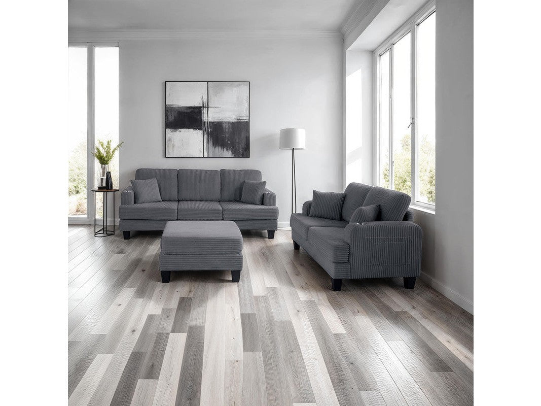 Moretaine Dark Gray Sofa