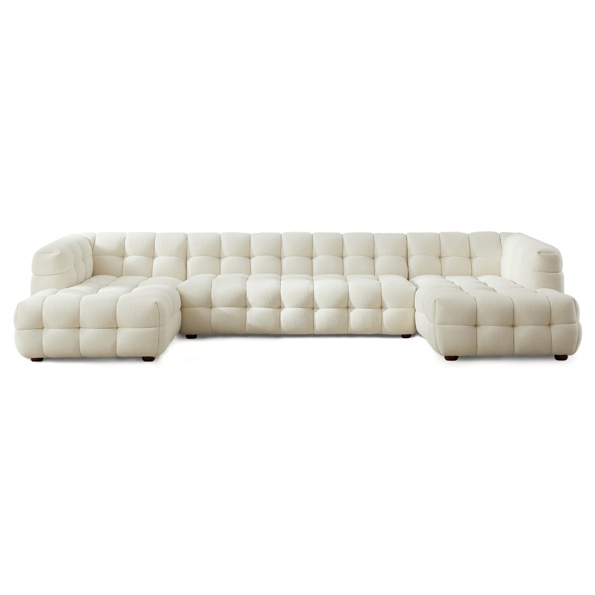 Morrison U Shape Corner Sofa - Cream Boucle