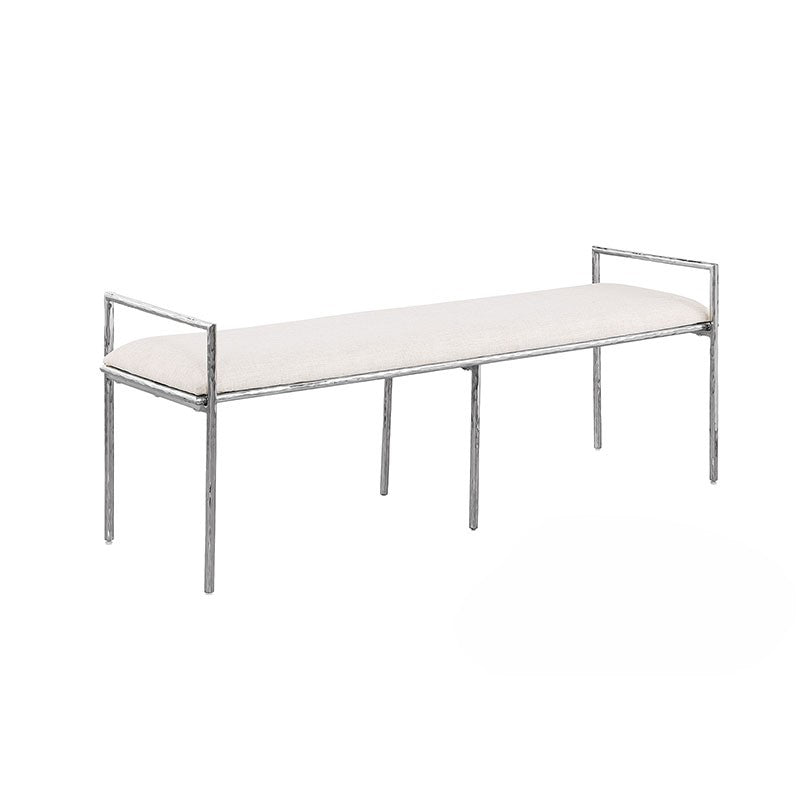 Mysen Chrome Accent Bench