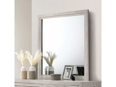 Mysen White Wash Mirror