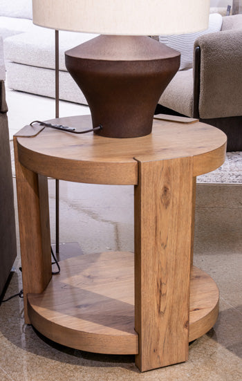 Flangren Round End Table